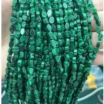 No_131_Synthetic Malachite Flat Oval Bead_6*4mm _(Sold Per Strand)