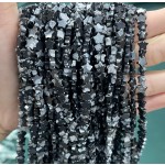 No_1102_Natural Snowflake Stone Five Pointed Star_6mm_(Sold Per Strand)