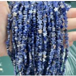 No_1108_Natural Sodalite Five Pointed Star_6mm_(Sold Per Strand)