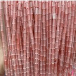 No_1159_Synthetic Watermelon Red Crystal Round Tube_2*4mm_(Sold Per Strand)