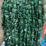 No_1271_Enhanced African Turquoise Rectangle_6*8mm_(Sold Per Strand)