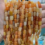 No_1295_Natural Red Aventurine Rectangle_6*8mm_(Sold Per Strand)