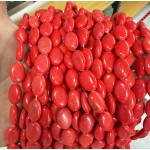 No_1396_Synthetic Red Jasper Oval Bead_10*14mm_(Sold Per Strand)
