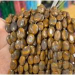 No_1406_Synthetic Candy Jasper Egg Shaped Beads_10*14mm_(Sold Per Strand)