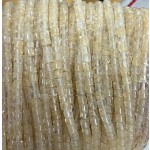 No_1435_Synthetic Watermelon Coffee Crystal Cylinders_4*4mm_(Sold Per Strand)