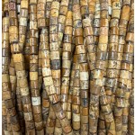 No_1447_Natural Picture Jasper Cylinder_4*4mm_(Sold Per Strand)
