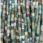 No_1457_Natural Indian Agate Cylinder_4*4mm_(Sold Per Strand)