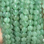 No_1518_Natural Green Aventurine Coin Beads_10mm_(Sold Per Strand)