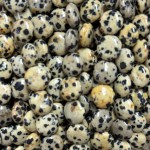 No_1556_Natural Dalmatian Stone Stone Coin Beads_10mm_(Sold Per Strand)