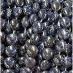 No_1559_Synthetic Blue Sandstone Coin Beads_8mm_(Sold Per Strand)