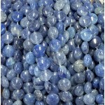 No_1594_Natural Blue Aventurine Coin Beads_8mm_(Sold Per Strand)