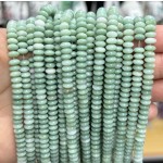 No_1697_Natural Lushan Jade Flying Saucer Bead_6*3mm_(Sold Per Strand)