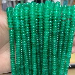 No_1720_Enhanced Green Chalcedony Flying Saucer Beads_6*3mm_(Sold Per Strand)