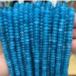 No_1724_Enhanced Blue Chalcedony Flying Saucer Bead_6*3mm_(Sold Per Strand)