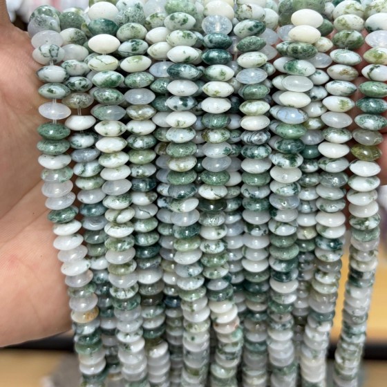 No_1859_Natural Picture Jasper Saucer Beads_8*4mm_(Sold Per Strand)