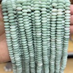 No_1884_Natural Lushan Jade Flying Saucer Bead_8*4mm_(Sold Per Strand)