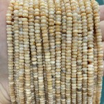 No_2035_Natural Feldspar Rondelle Beads_4*2mm_(Sold Per Strand)