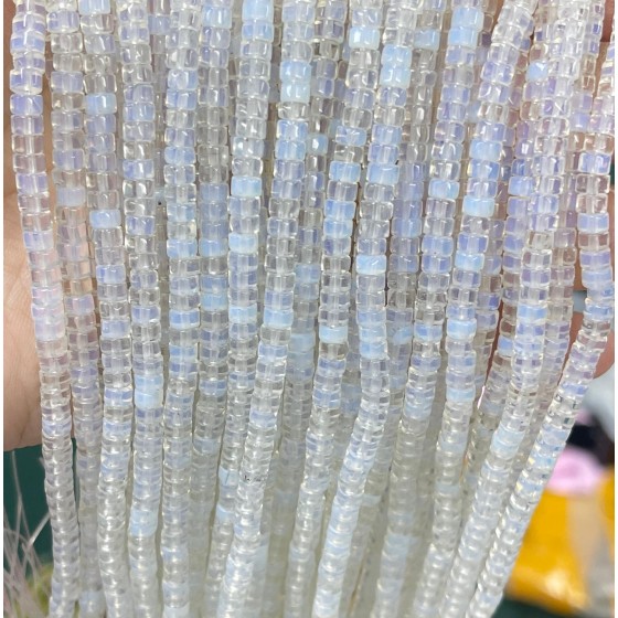 No_2210_Synthetic Opal Disc (heishi) Spacer Beads_4*2mm_(Sold Per Strand)