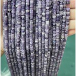 No_2232_Natural  Purple Amazonite Disc (heishi) Spacer Beads_4*2mm_(Sold Per Strand)