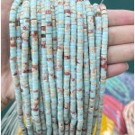 No_2242_Synthetic Shoushan Stone Disc (heishi) Spacer Beads_4*2mm_(Sold Per Strand)