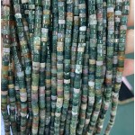 No_2288_Natural Indian Agate Disc (heishi) Spacer Beads_4*2mm_(Sold Per Strand)