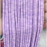 No_2309_Synthetic Light Purple Stone Disc (heishi) Spacer Beads_4*2mm_(Sold Per Strand)