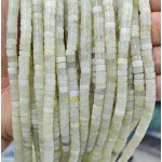 No_2331_Natural Xinjiang Jade Disc (heishi) Spacer Beads_6*3mm_(Sold Per Strand)