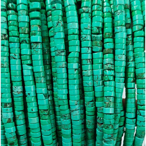 No_2335_Enhanced Green Imperial Jasper Direct Spacer_6*3mm_(Sold Per Strand)
