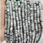 No_2361_Natural Picture Jasper Disc (heishi) Spacer Beads_6*3mm_(Sold Per Strand)