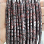 No_2371_Natural Garnet Disc (heishi) Spacer Beads_6*3mm_(Sold Per Strand)