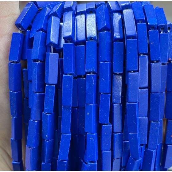 No_2473_Synthetic Lapis Lazuli Rectangle Beads_4*13mm_(Sold Per Strand)
