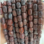 No_2580_Natural Red Poppy Jasper Rectangle Nugget Beads_8*12mm_(Sold Per Strand)