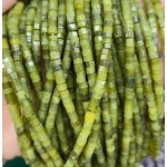 No_2628_Natural Southern Jade Hexagonal Spacer Beads_4*2mm_(Sold Per Strand)