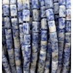 No_2651_Natural Blue Spot Jasper Cylinder_5*8mm_(Sold Per Strand)