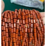 No_2696_Natural Red Jasper Cylinder_4*8mm_(Sold Per Strand)