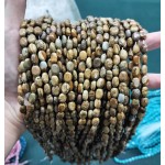 No_321_Natural Picture Jasper Egg Shaped Bead_6*8mm_(Sold Per Strand)