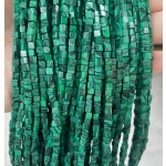 No_365_Synthetic Malachite Cube Beads_3mm_(Sold Per Strand)