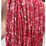 No_383_Synthetic Red Imperial Jasper Cube Beads_3mm_(Sold Per Strand)