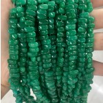 No_454_Enhanced Dry Green Chalcedony Center Drilled (short) Marquise Beads_4*8mm_(Sold Per Strand)