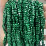 No_465_Synthetic Malachite Center Drilled (short) Cat's Eye Marquise Beads_4*8mm_(Sold Per Strand)