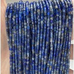 No_522_Natural Lapis Lazuli Small Cylinder_2*2mm_(Sold Per Strand)