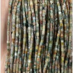No_523_Natural Indian Agate Small Cylinder_2*2mm_(Sold Per Strand)