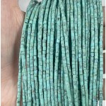 No_535_Synthetic Light Turquoise Small Cylinder_2*2mm_(Sold Per Strand)