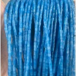 No_544_Enhanced Blue Chalcedony Small Cylinder_2*2mm_(Sold Per Strand)