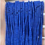 No_563_Synthetic Dark Blue Stone Small Cylinder_2*2mm_(Sold Per Strand)