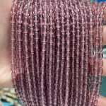 No_611_Purple Red Glass Seed Beads_4*6mm_(Sold Per Strand)
