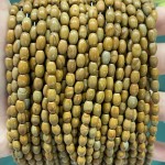 No_629_Natural Yellow Picture Jasper Rice Beads_4*6mm_(Sold Per Strand)