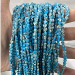 No_686_Synthetic Light Blue Imperial Jasper Flat Heart_4mm_(Sold Per Strand)