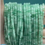 No_851_Natural Green Aventurine Stone Disc (heishi) Spacer Beads_2*3mm_(Sold Per Strand)