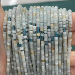 No_882_Natural Amazonite Disc (heishi) Spacer Beads_2*3mm_(Sold Per Strand)
